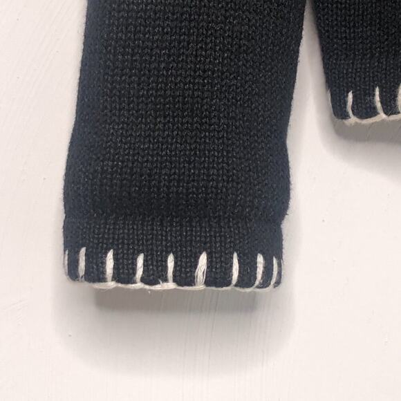 Vintage Knit Hooded Ugly Sweater Christmas Snowman Holiday Size M - Picture 3 of 16